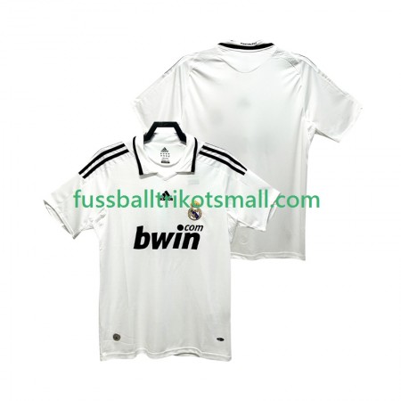 Fußballtrikots Real Madrid 2008 2009 Retro Kurzarm Heimtrikotsatz kaufen